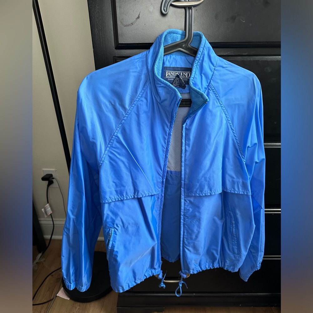 Beautiful Carolina blue windbreaker